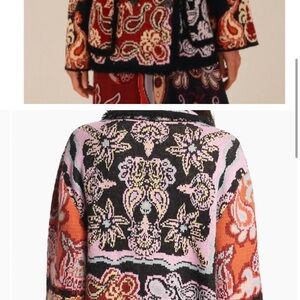 Farm Rio knit blazer